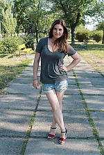Ukrainian mail order bride Elena from Kiev with light brown hair and blue eye color - image 2