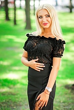 Ukrainian mail order bride Alyona from Kharkiv with blonde hair and blue eye color - image 9