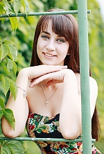Ukrainian mail order bride Maria from Kiev with brunette hair and green eye color - image 6