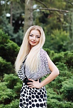 Ukrainian mail order bride Elena from Kiev with blonde hair and hazel eye color - image 2