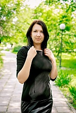 Ukrainian mail order bride Elena from Nikolaev with brunette hair and brown eye color - image 6