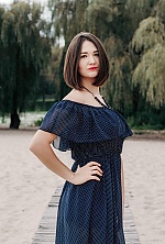 Ukrainian mail order bride Valeria from Poltava with black hair and brown eye color - image 6
