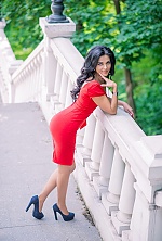 Ukrainian mail order bride Tatyana from Kiev with black hair and brown eye color - image 4