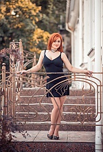 Ukrainian mail order bride Valeriya from Nikolaev with red hair and green eye color - image 11