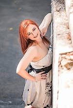 Ukrainian mail order bride Valeriya from Nikolaev with red hair and green eye color - image 7
