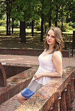 Ukrainian mail order bride Anastasia from Perevalsk with light brown hair and blue eye color - image 7