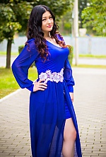 Ukrainian mail order bride Alina from Kharkov with black hair and green eye color - image 2