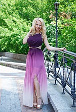 Ukrainian mail order bride Oksana from Kiev with blonde hair and green eye color - image 9