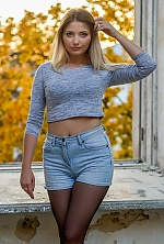 Ukrainian mail order bride Alina from Poltava with blonde hair and green eye color - image 13