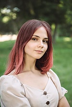 Ukrainian mail order bride Anastasiia from Ivano-Frankivsk with red hair and brown eye color - image 3
