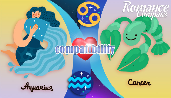 Compatibility Chronicles Aquarius And Cancer S Love Match Made In The   Aquarius And Cancer 