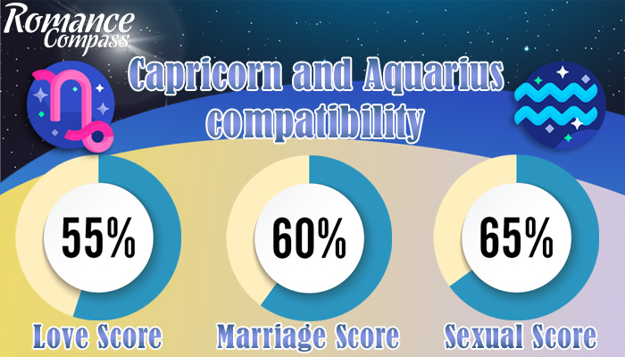 Capricorn And Aquarius Compatibility Percentage 