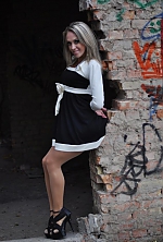Ukrainian mail order bride Katti from Nikolaev with blonde hair and blue eye color - image 4