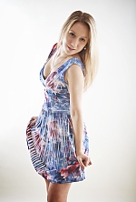 Ukrainian mail order bride Kristina from Nikolaev with blonde hair and grey eye color - image 2