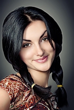 Ukrainian mail order bride Anna from Lugansk with black hair and brown eye color - image 2