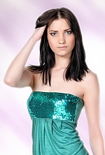 Ukrainian mail order bride Anna from Lugansk with black hair and grey eye color - image 3