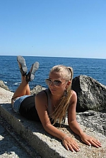 Ukrainian mail order bride Eugenia from Kiev with blonde hair and green eye color - image 5