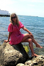 Ukrainian mail order bride Anna from Kiev with blonde hair and brown eye color - image 3
