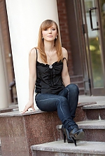 Ukrainian mail order bride Nina from Poltava with light brown hair and blue eye color - image 5
