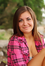 Ukrainian mail order bride Aliona from Mykolaiv with brunette hair and brown eye color - image 11
