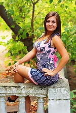 Ukrainian mail order bride Aliona from Mykolaiv with brunette hair and brown eye color - image 6