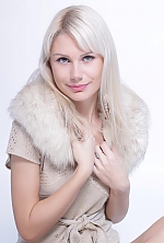 Ukrainian mail order bride Juliya from Kiev with blonde hair and blue eye color - image 5