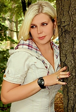 Ukrainian mail order bride Elena from Lugansk with blonde hair and green eye color - image 5