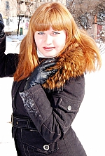 Ukrainian mail order bride Elena from Lugansk with red hair and green eye color - image 3