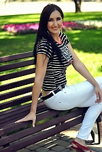 Ukrainian mail order bride Yana from Kharkiv with black hair and brown eye color - image 9