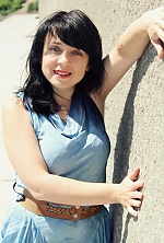 Ukrainian mail order bride Irina from Vinnitsa with black hair and green eye color - image 6