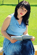 Ukrainian mail order bride Irina from Vinnitsa with black hair and green eye color - image 8