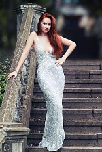 Ukrainian mail order bride Victoriya from Zaporozhye with red hair and grey eye color - image 4