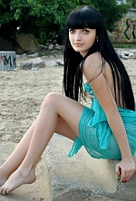 Ukrainian mail order bride Anna from Nikopol with black hair and blue eye color - image 4