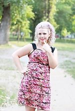 Ukrainian mail order bride Nataliya from Nikolaev with blonde hair and brown eye color - image 3
