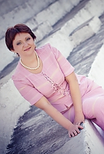 Ukrainian mail order bride Tatyana from Poltava with brunette hair and blue eye color - image 3