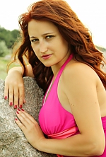 Ukrainian mail order bride Irina from Odessa with red hair and brown eye color - image 4