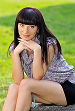 Ukrainian mail order bride Nataliya from Poltava with brunette hair and blue eye color - image 3