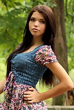 Ukrainian mail order bride Anastasia from Nikolaev with light brown hair and green eye color - image 2