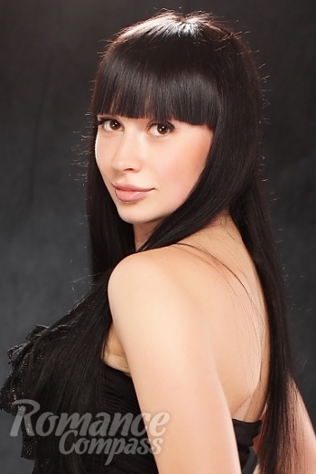 Ukrainian mail order bride Irina from Nikolaev with black hair and brown eye color - image 1