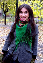Ukrainian mail order bride Tat'yana from Alchevsk with black hair and green eye color - image 3