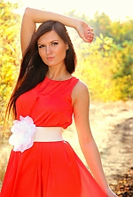 Ukrainian mail order bride Alina from Harkov with brunette hair and grey eye color - image 2