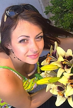 Ukrainian mail order bride Varvara from Nikolaev with black hair and brown eye color - image 2