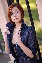 Ukrainian mail order bride Veronika from Nikopol with red hair and brown eye color - image 2