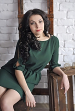 Ukrainian mail order bride Elizaveta from Berezanka with brunette hair and hazel eye color - image 10
