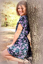 Ukrainian mail order bride Anna from Lugansk with light brown hair and blue eye color - image 6