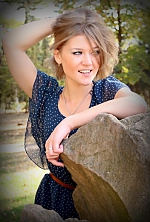 Ukrainian mail order bride Anna from Lugansk with light brown hair and blue eye color - image 5