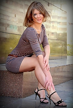 Ukrainian mail order bride Anna from Lugansk with light brown hair and blue eye color - image 2