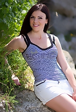 Ukrainian mail order bride Victoria from Mykolaiv with brunette hair and brown eye color - image 3