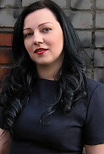 Ukrainian mail order bride Alla from Lugansk with black hair and hazel eye color - image 4