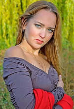 Ukrainian mail order bride Yuliya from Kharkov with blonde hair and grey eye color - image 2